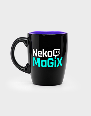 Neko MaGiX Black Mug